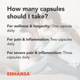 Enhansa Curcumin 600mg Capsules - Subscription 2